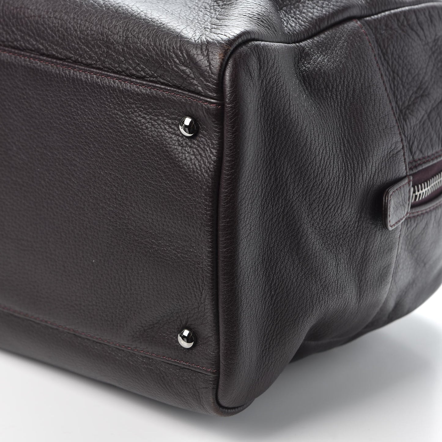 Deerskin Luxe Ligne Bowler Brown