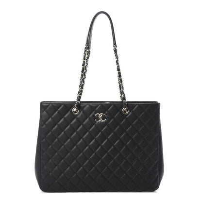 Chanel Caviar Quilted Large Shopping Tote Black 1 of 10