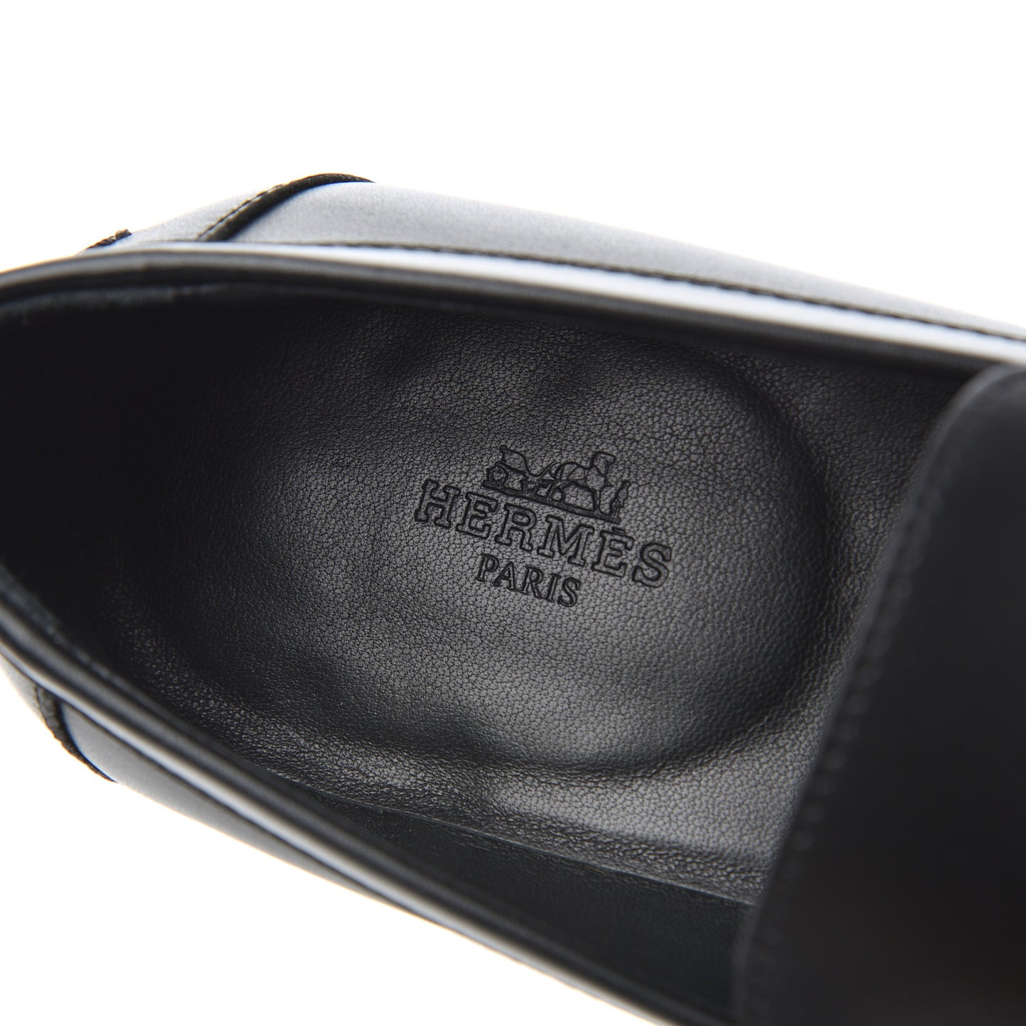 Calfskin Womens Destin Loafer 38 Black