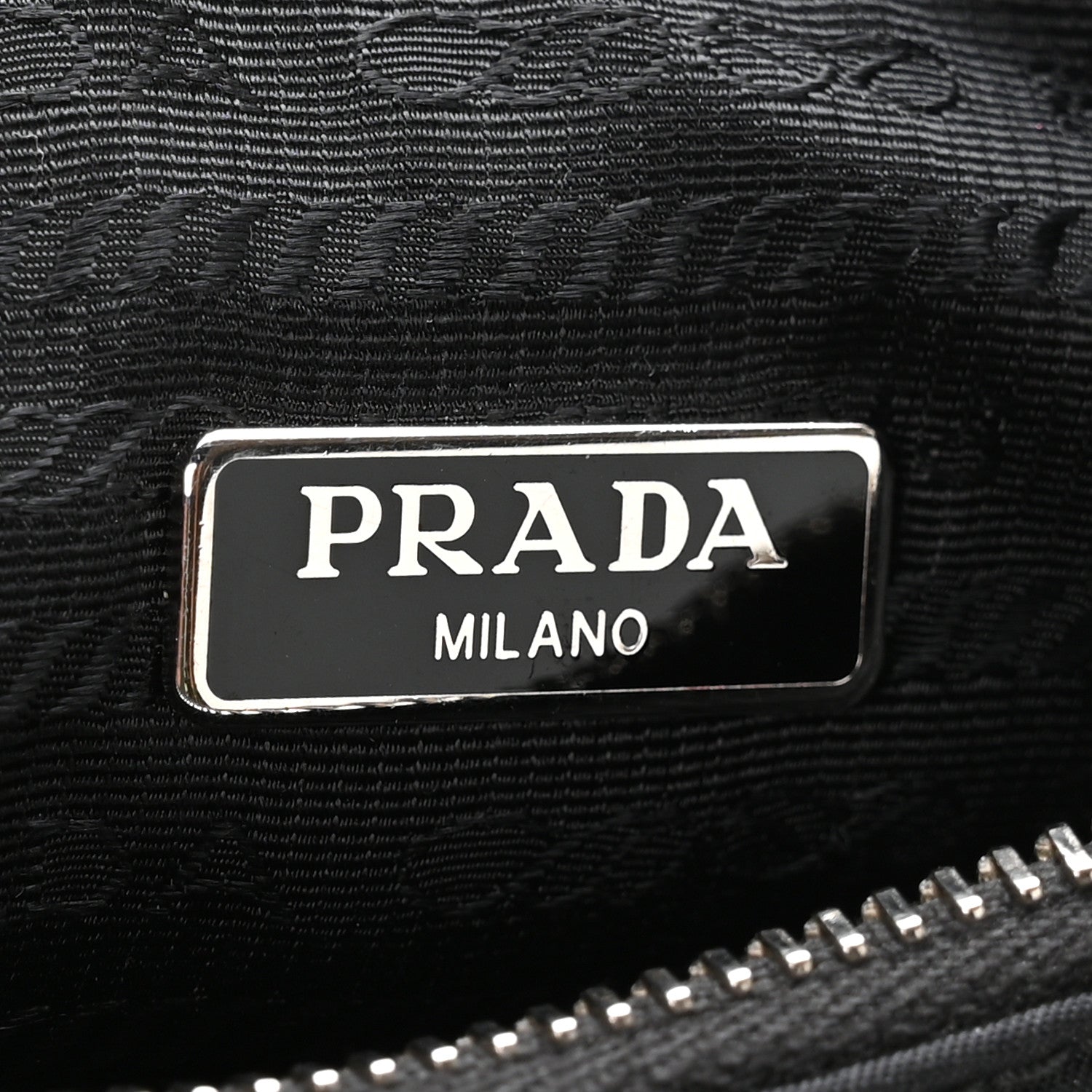 Prada Nylon Re-Edition 2005 Shoulder Bag Black 5 of 10