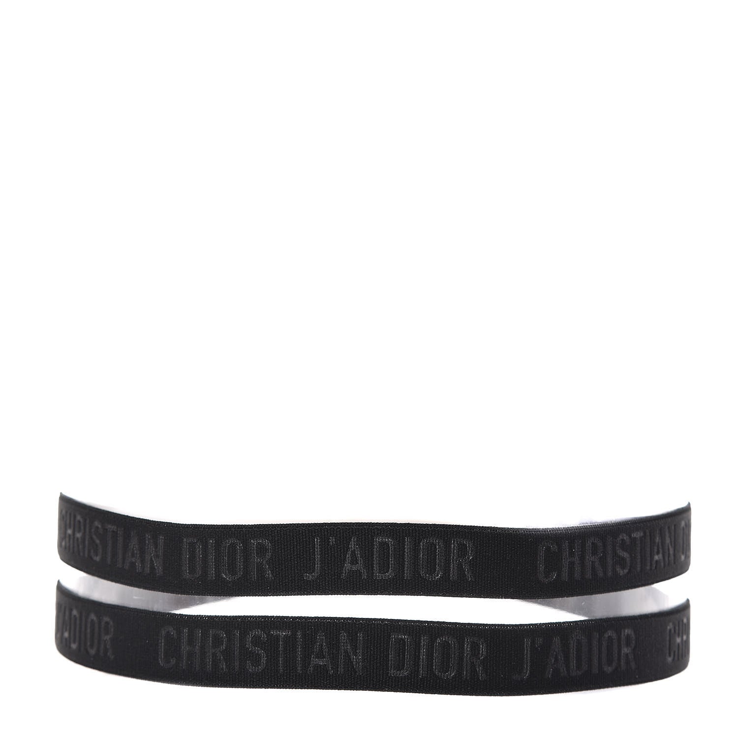 Christian Dior Polyester J'Adior Headband Black 1 of 5