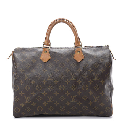 Louis Vuitton Monogram Speedy 35 1 of 15