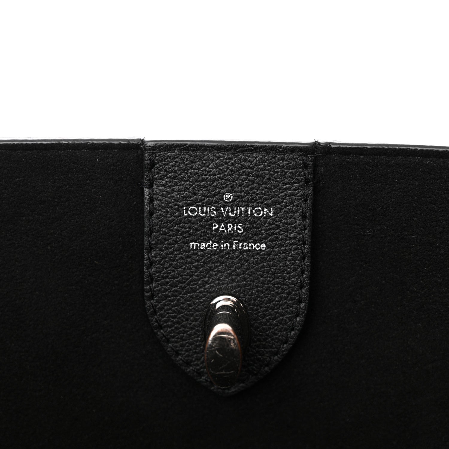Louis Vuitton Calfskin Lockme Go Tote Black 6 of 11