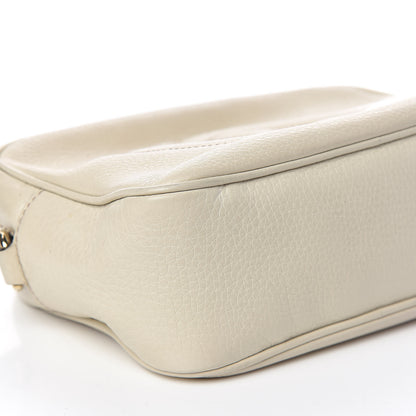 Gucci Pebbled Calfskin Small Soho Disco Bag Off White 8 of 19