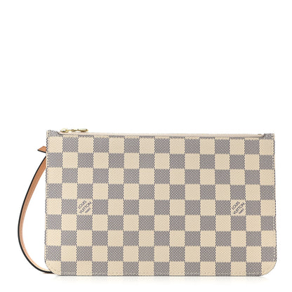 Louis Vuitton Damier Azur Braided Neverfull MM GM Pochette 1 of 6