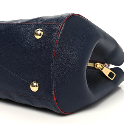 Louis Vuitton Empreinte Montaigne MM Marine Rouge 10 of 10