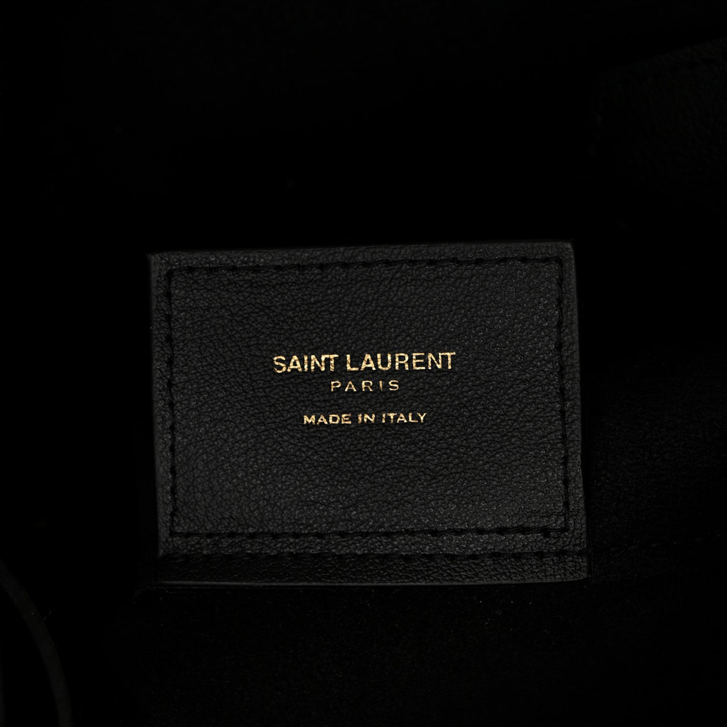 Calfskin Large Shopping Tote Black