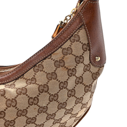 Gucci Monogram Bamboo Ring Hobo Brown 12 of 14