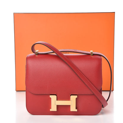 Hermes Evercolor Constance 18 Rouge Piment 17 of 17