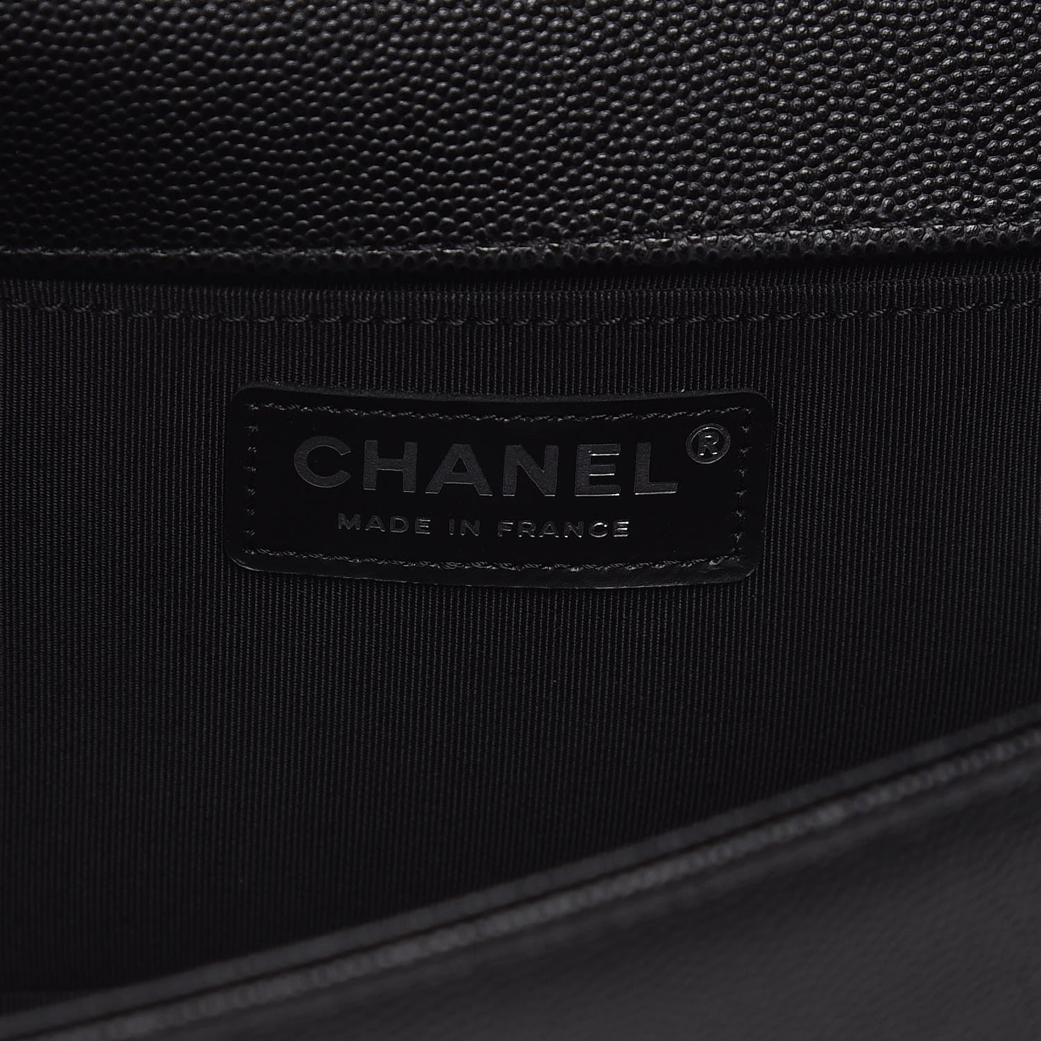 Chanel Caviar Quilted Medium Boy Flap Black 6 of 8