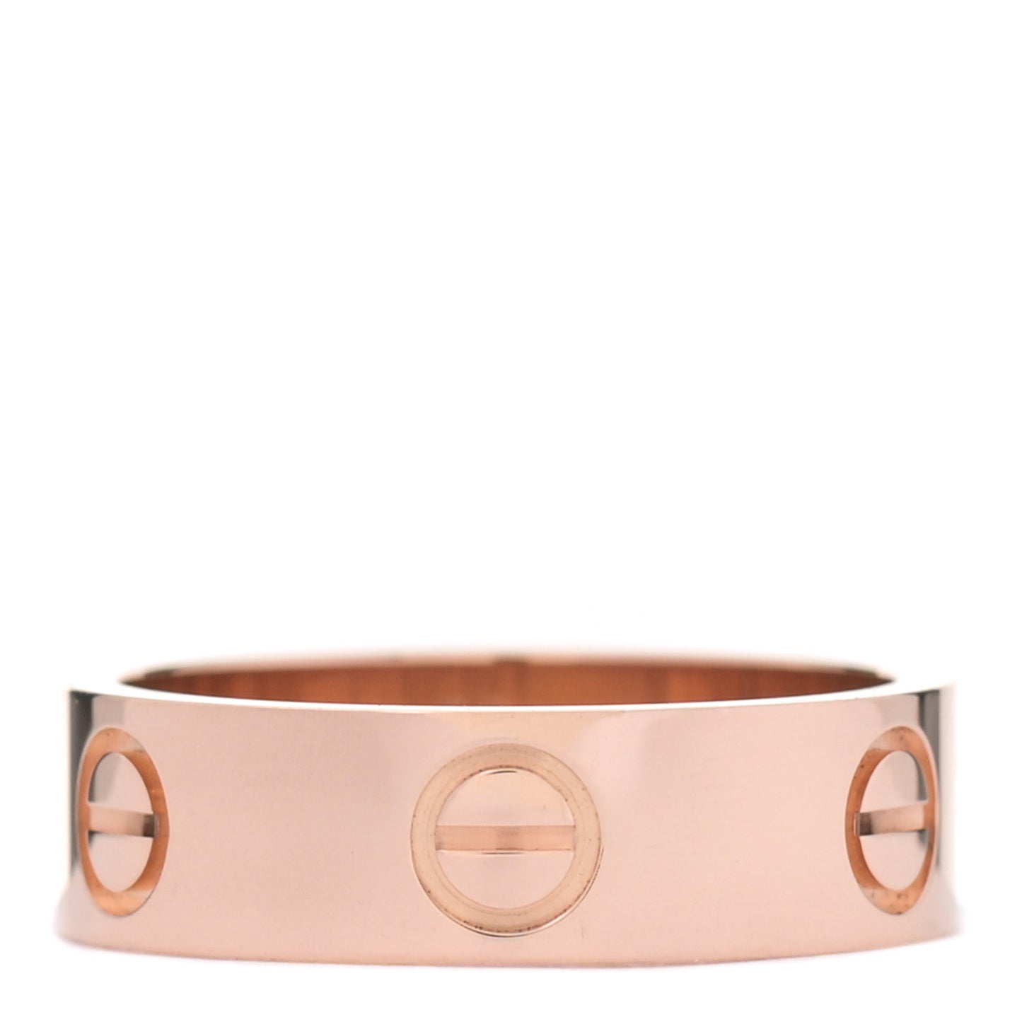 18K Pink Gold 5.5mm LOVE Ring 52 6