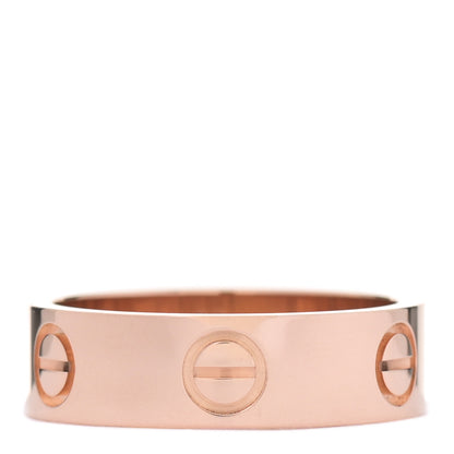 Cartier 18K Pink Gold 5.5mm LOVE Ring 52 6 1 of 5
