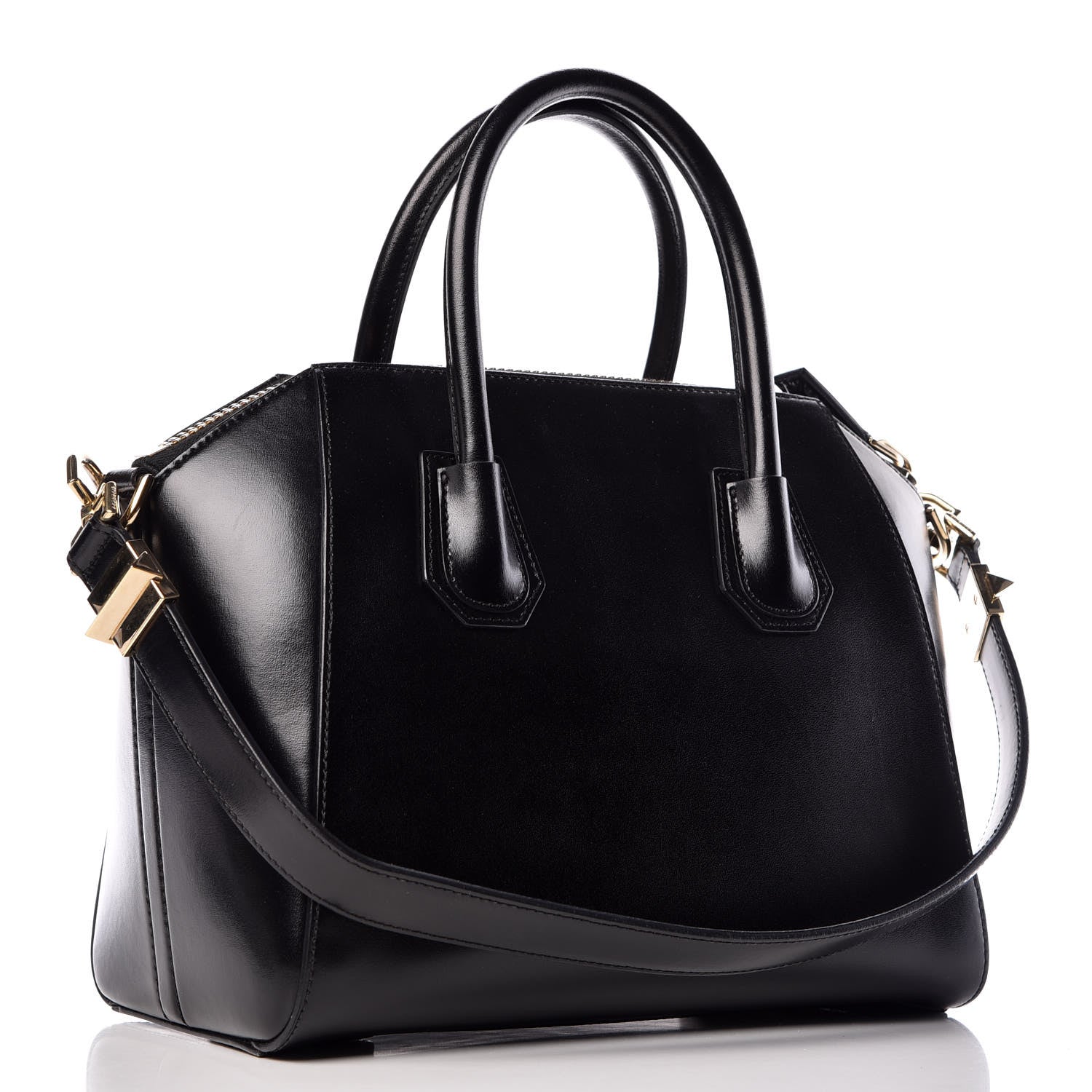 Givenchy Shiny Lord Calfskin Small Antigona Black 3 of 10