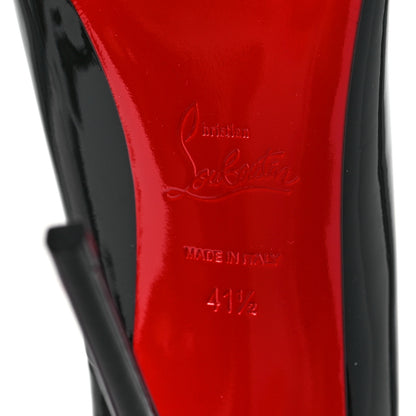 Christian Louboutin Patent So Kate 120 Pumps 41.5 Black 6 of 7