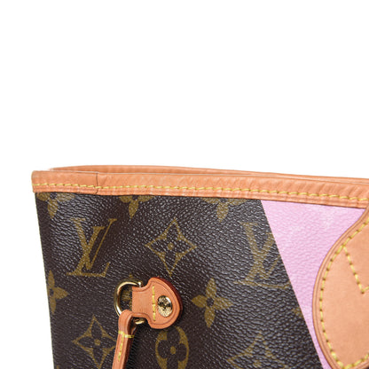 Louis Vuitton Monogram Saint Barth V Neverfull MM Rose Ballerine 15 of 20
