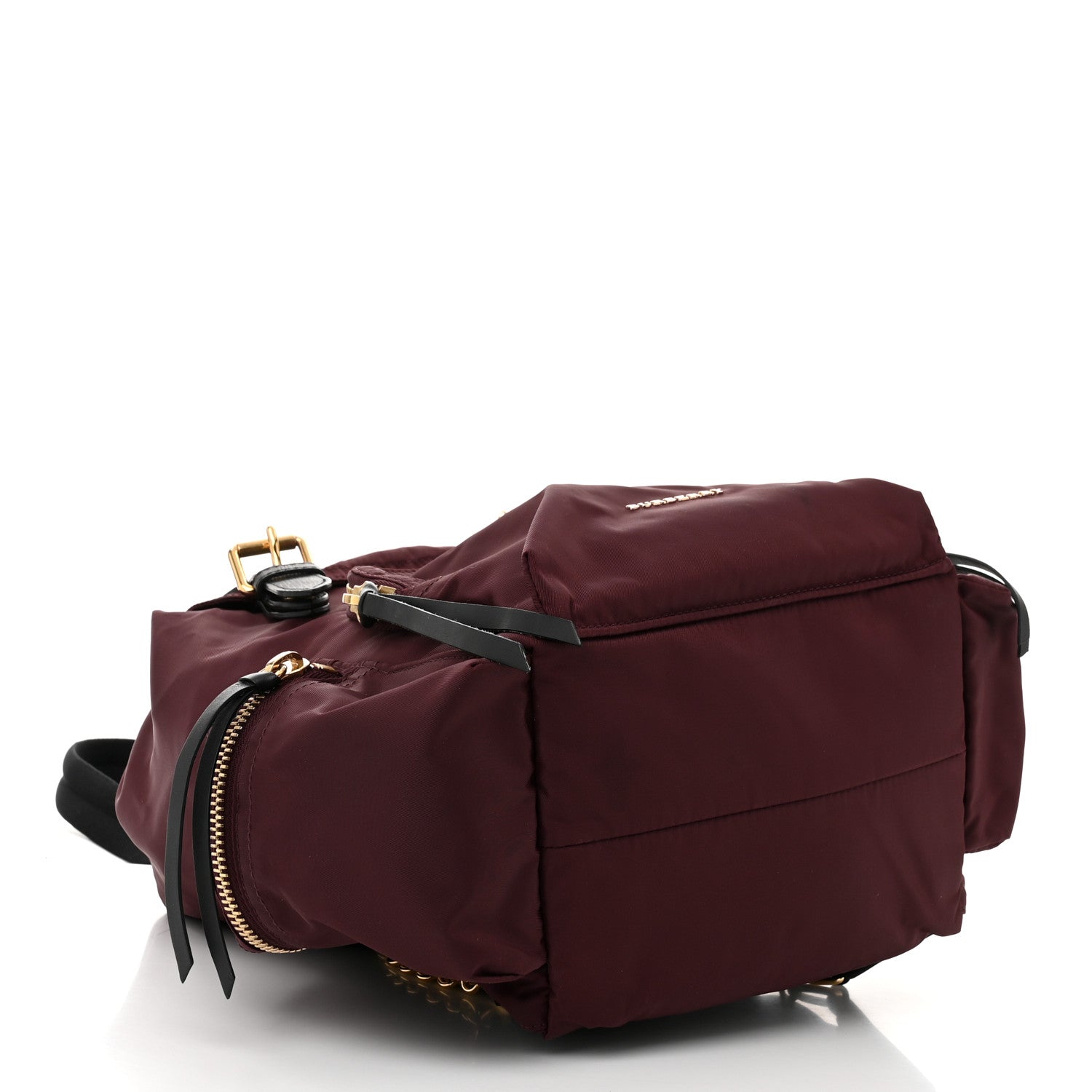 Burberry Nylon Medium Rucksack Backpack Burgundy Red 4 of 11