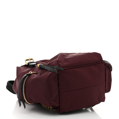 Burberry Nylon Medium Rucksack Backpack Burgundy Red 4 of 11