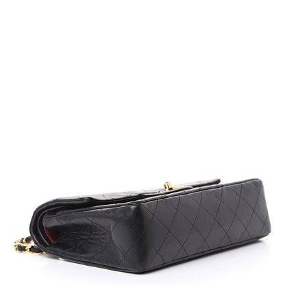 Chanel Lambskin Quilted Small Double Flap Black 4 of 21