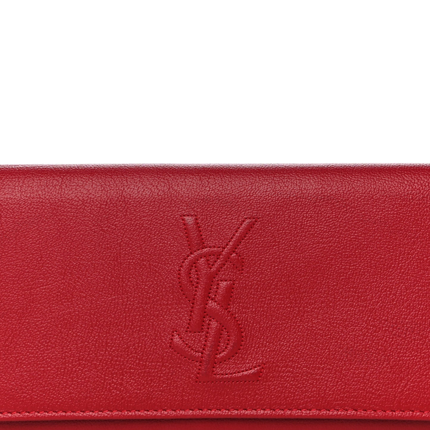 Goatskin Belle De Jour Flap Wallet Rouge Orient