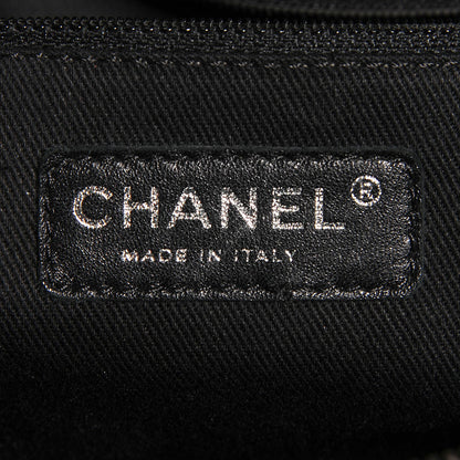 Chanel Iridescent Caviar Quilted Small Chic Tote Green 6 of 7