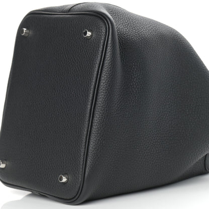 Hermes Taurillon Clemence Picotin Lock 22 MM Black 9 of 9
