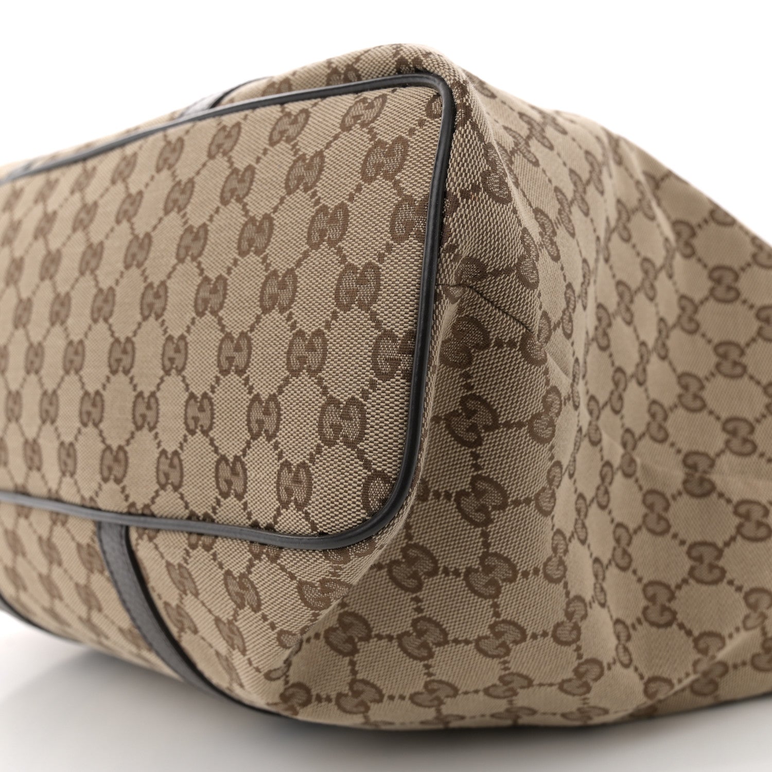 Gucci GG Monogram Large Joy Tote Bag Dark Brown 10 of 13