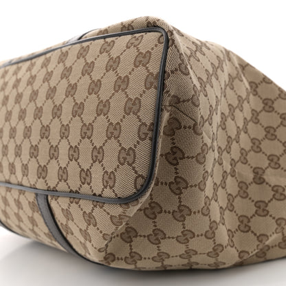 Gucci GG Monogram Large Joy Tote Bag Dark Brown 10 of 13