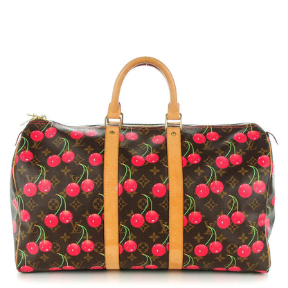 Louis Vuitton Monogram Cerises Keepall 45 1 of 9