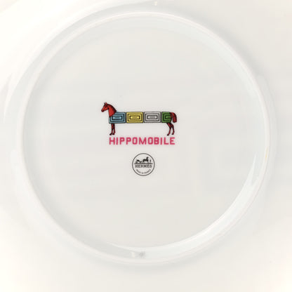 Hermes Porcelain Hippomobile Dessert Plate 4 of 6