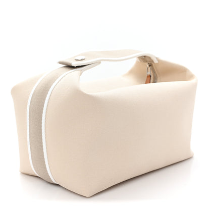 Hermes Canvas Large Bride-A-Brac Pouch Natural 3 of 7