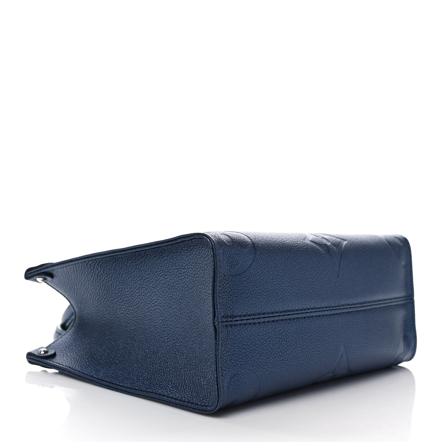 Louis Vuitton Metallic Empreinte Monogram Giant Onthego PM Navy Nacre 4 of 8