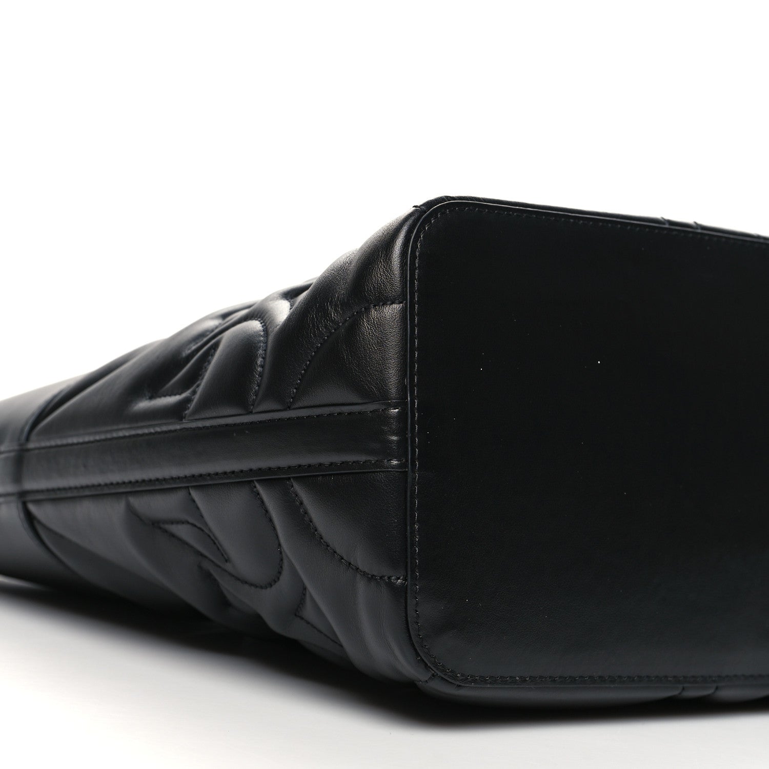 Alexander McQueen Calfskin Quilted Small The Bow Bag Black 10 of 12