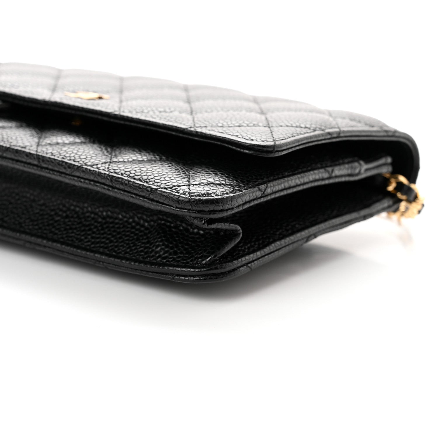 Chanel Caviar Quilted Wallet On Chain WOC Black 11 of 11