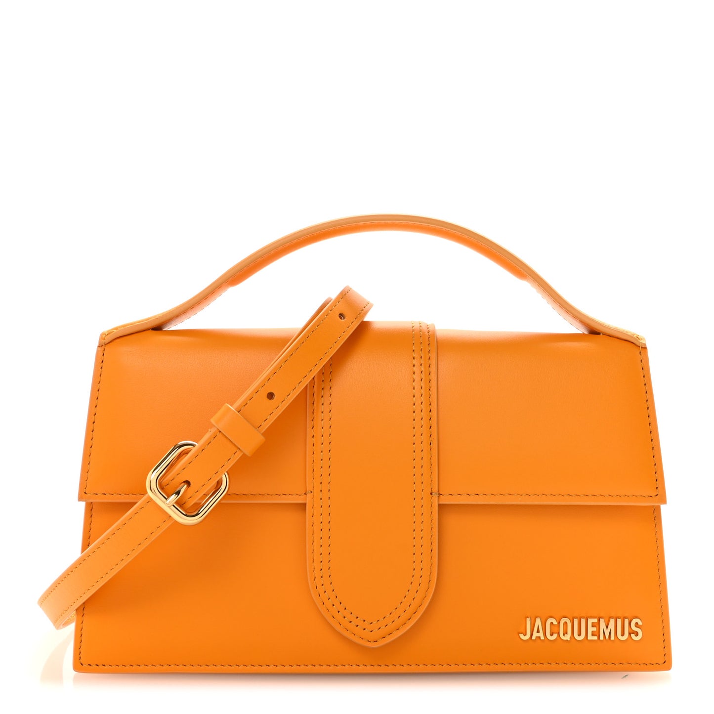 Smooth Calfskin Le Grand Bambino Dark Orange