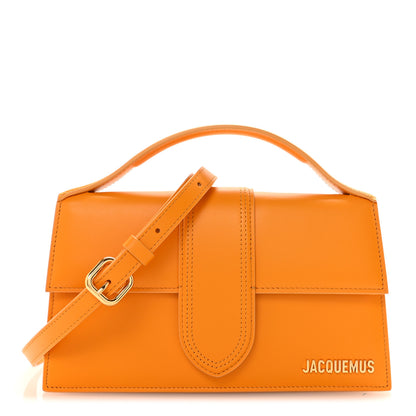 Jacquemus Smooth Calfskin Le Grand Bambino Dark Orange 1 of 9
