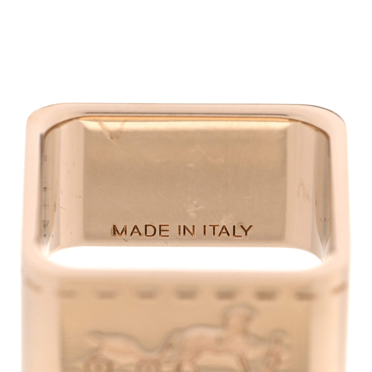 Hermes Permabrass Bolduc Scarf Ring 3 of 4