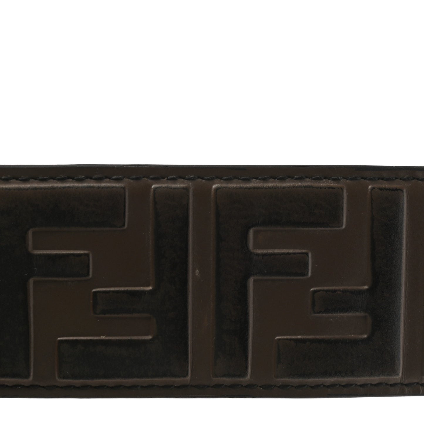 Vitello Century Bi-Color FF 1974 Embossed Strap You Maya Black