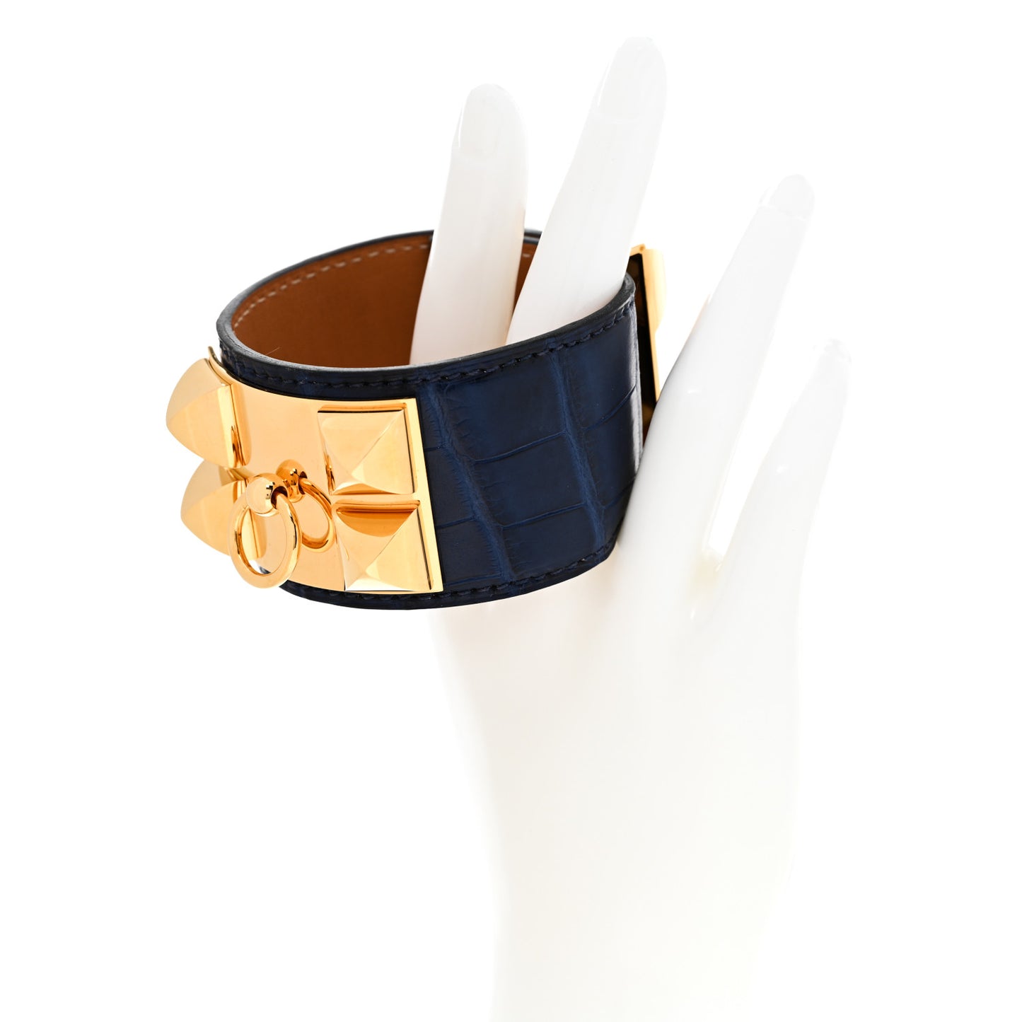 Matte Alligator Collier De Chien CDC Bracelet XS Bleu De Malte