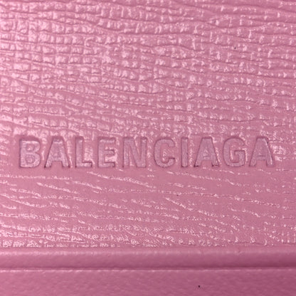 Balenciaga Calfskin Stripe Embossed Gossip Chain Bag XS Candy Pink 6 of 14