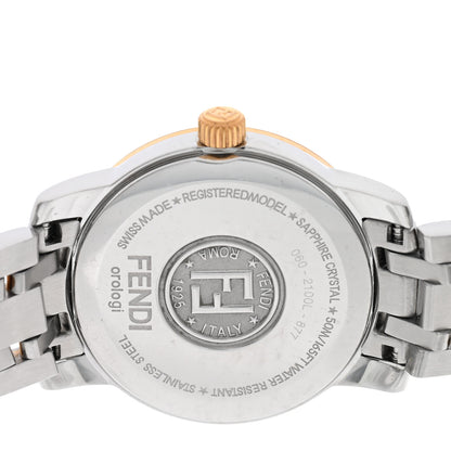 Fendi Stainless Steel Mother of Pearl 26mm 2100L Quartz Watch 4 of 4