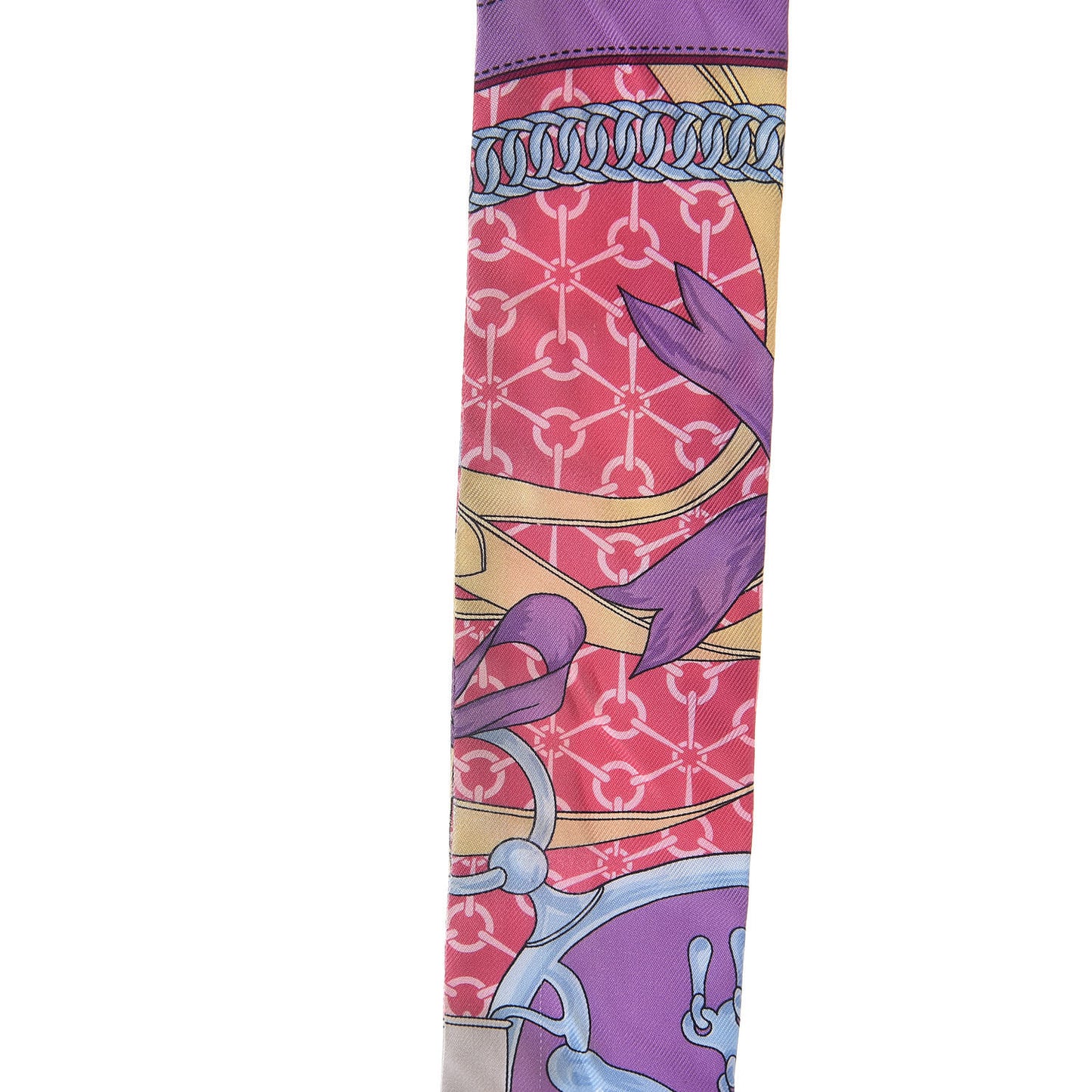 Silk La Promenade Du Matin Twilly Prune Rose Mauve
