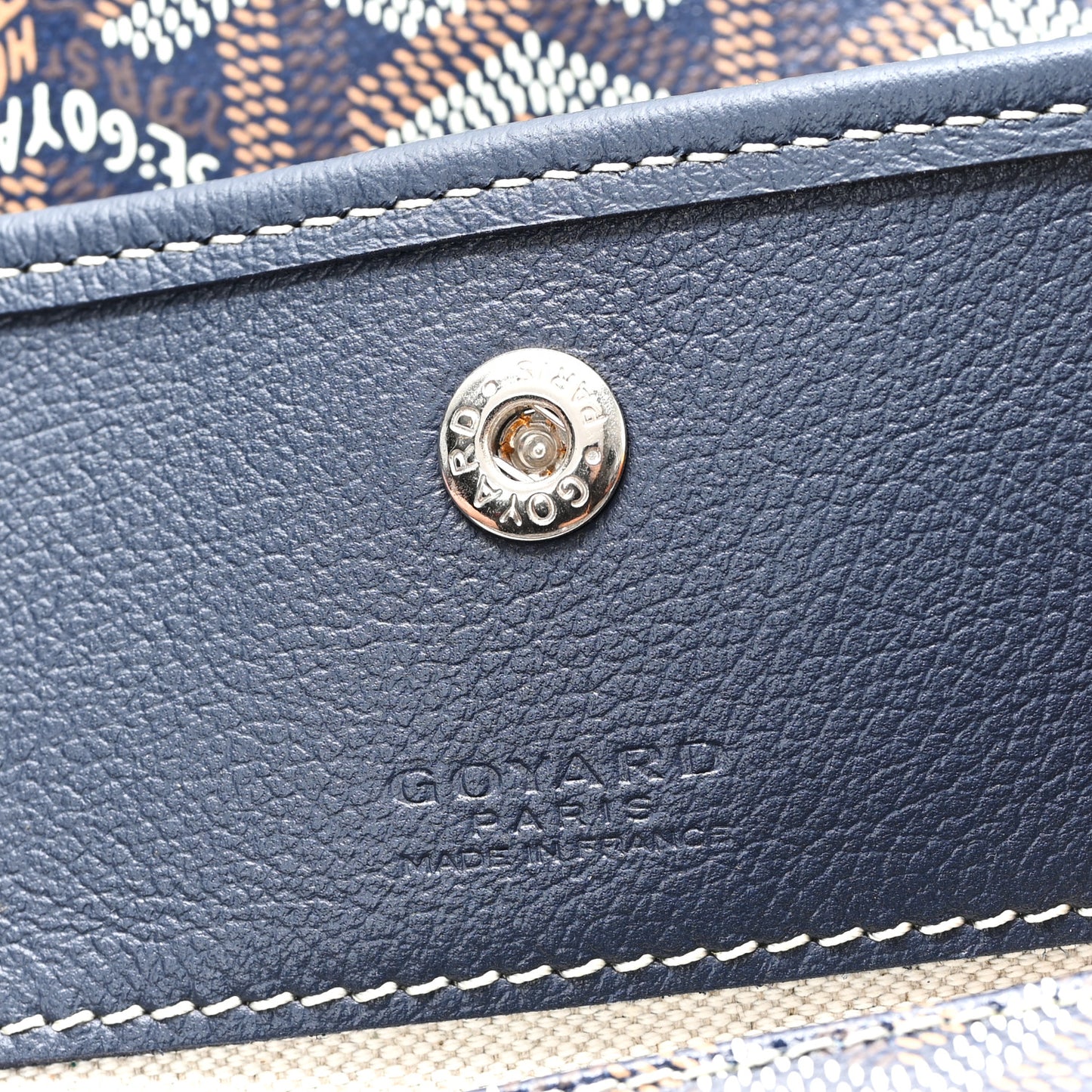 Goyardine Saint Louis PM Navy