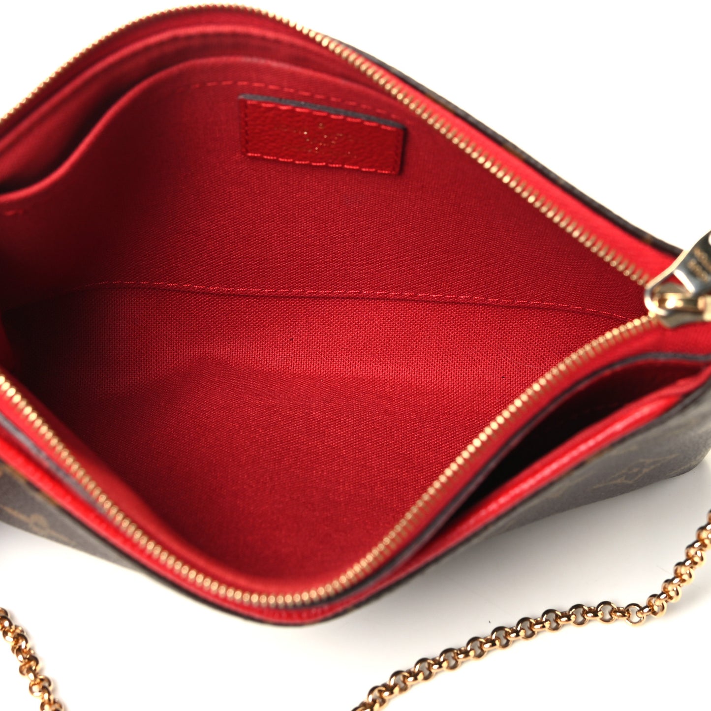 Monogram Pallas Clutch Cherry
