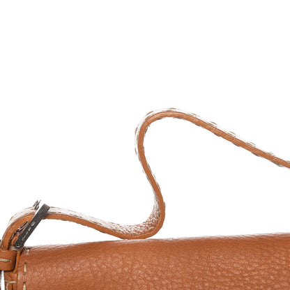 Fendi Calfskin Selleria Baguette Tan 9 of 9