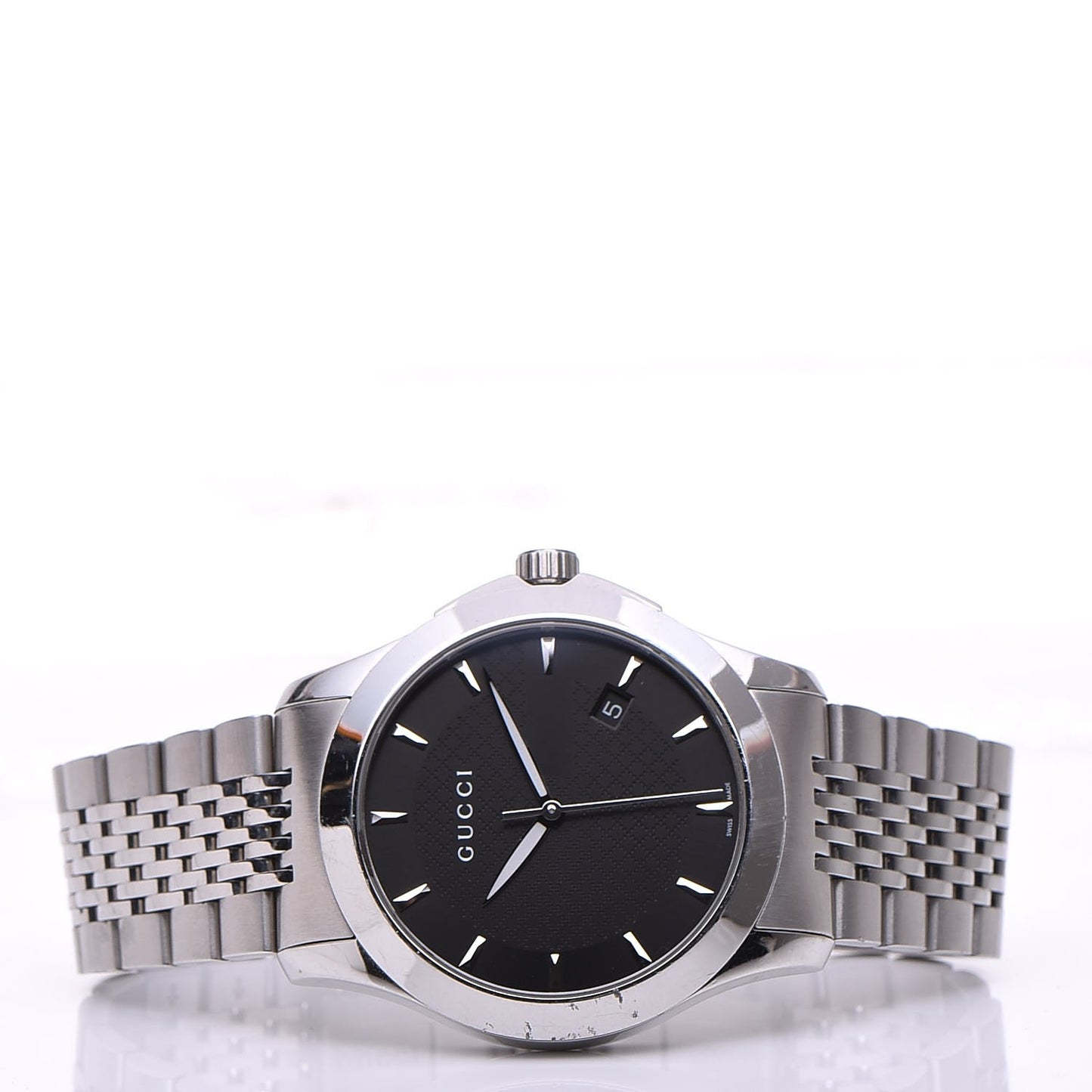 Stainless Steel 38mm G-Timeless Quartz Watch Black