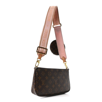 Louis Vuitton Monogram Multi Pochette Accessories Large Pochette Rose Clair 2 of 8