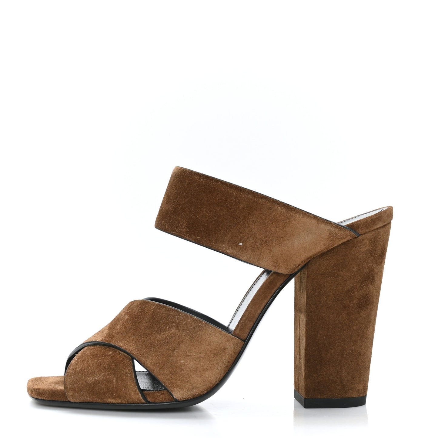 Suede Oak 100 Mule Sandals 39 Land
