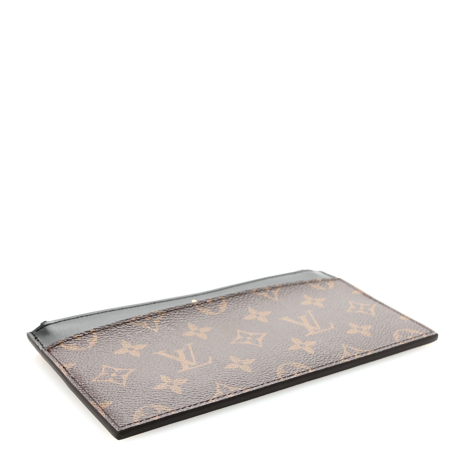Louis Vuitton Monogram Slim Purse Black 4 of 7