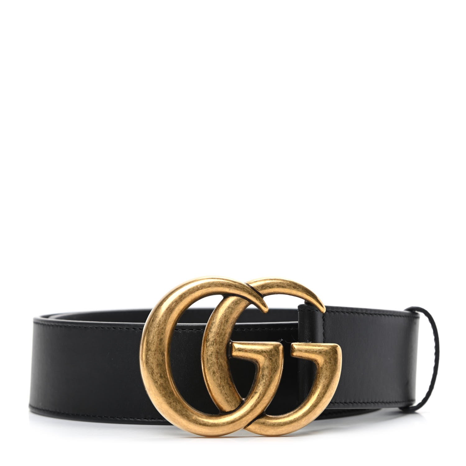 Gucci Calfskin Double G 40mm Belt 70 28 Black 1 of 5