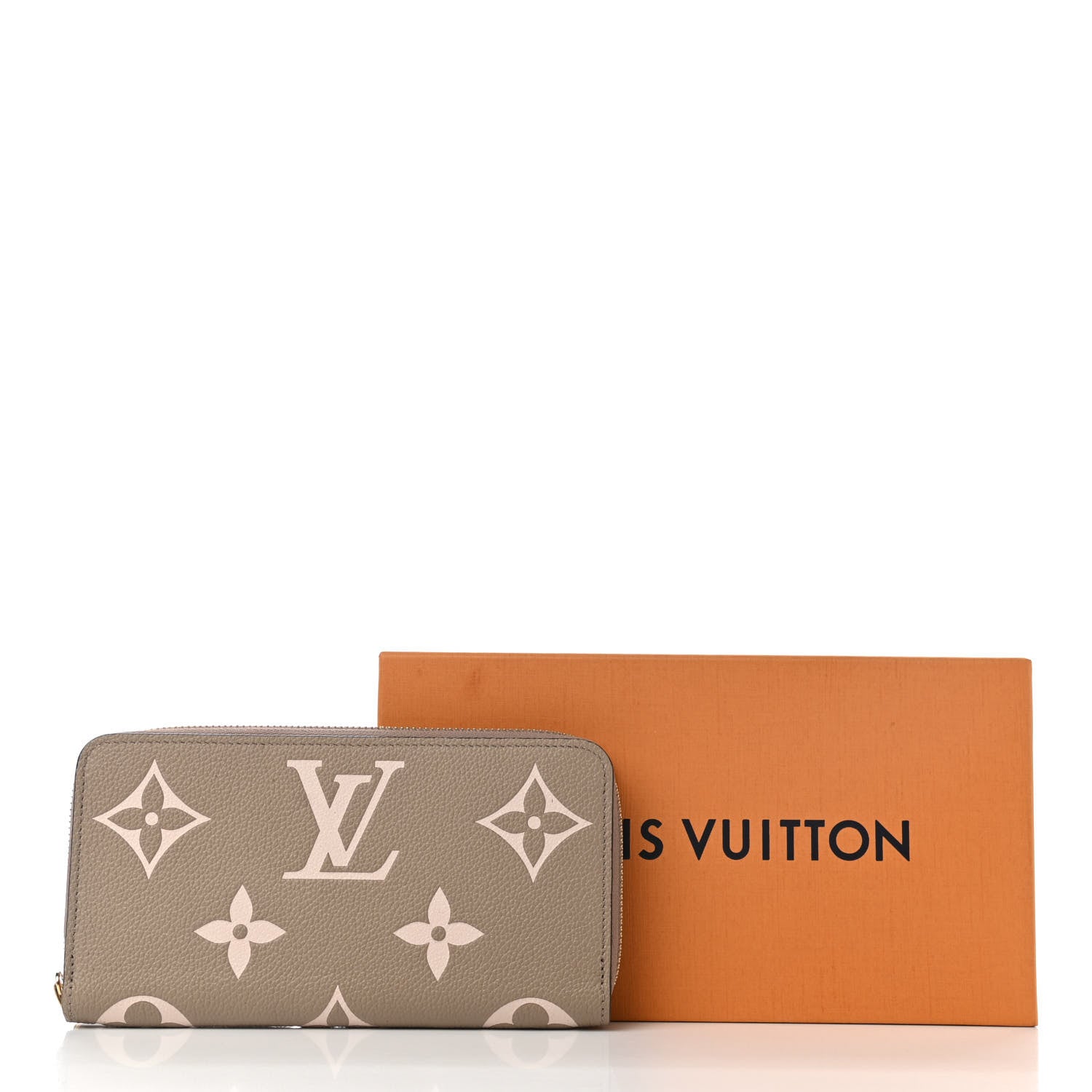 Louis Vuitton Empreinte Monogram Giant Zippy Wallet Tourterelle Creme 7 of 7